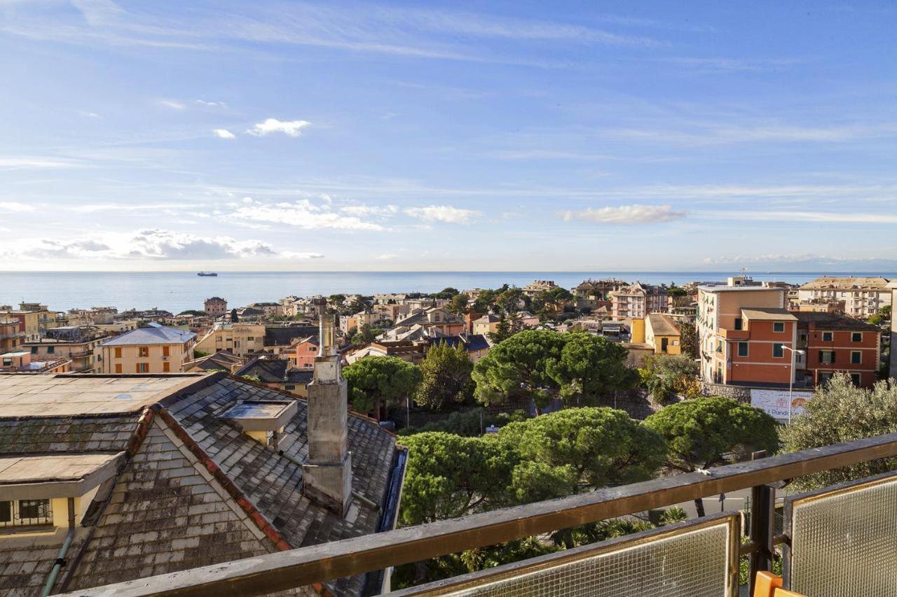 Homey Seaview Apartment By Wonderful Italy Genoa Luaran gambar