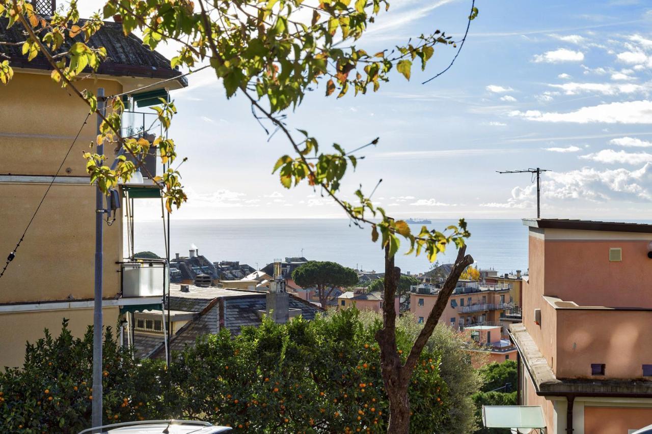 Homey Seaview Apartment By Wonderful Italy Genoa Luaran gambar